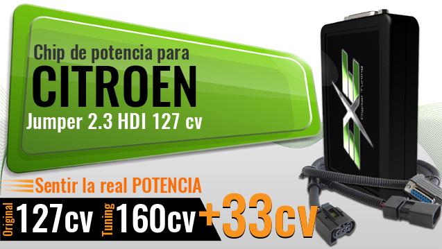 Chip de potencia Citroen Jumper 2.3 HDI 127 cv