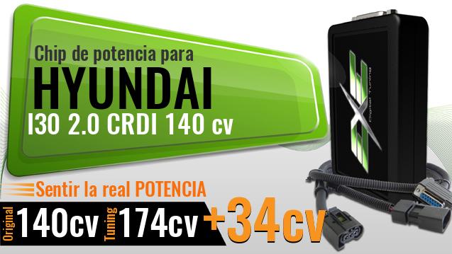 Chip de potencia Hyundai I30 2.0 CRDI 140 cv