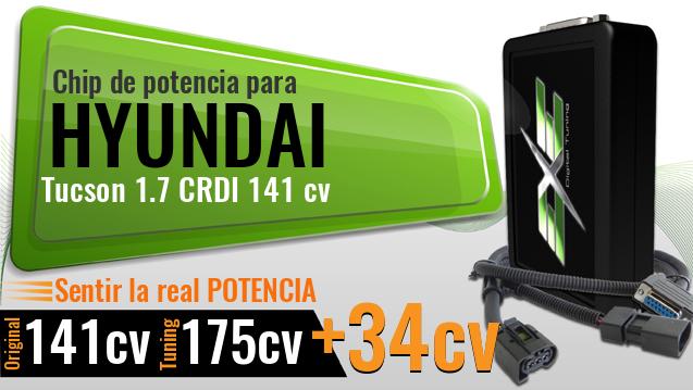 Chip de potencia Hyundai Tucson 1.7 CRDI 141 cv Chip de potencia Hyundai Tucson 1.7 CRDI 141 cv