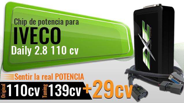 Chip de potencia Iveco Daily 2.8 110 cv