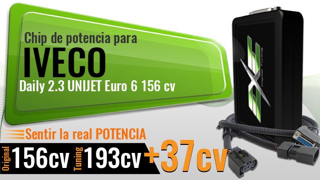 Chip de potencia Iveco Daily 2.3 UNIJET Euro 6 156 cv Chip de potencia Iveco Daily 2.3 UNIJET Euro 6 156 cv