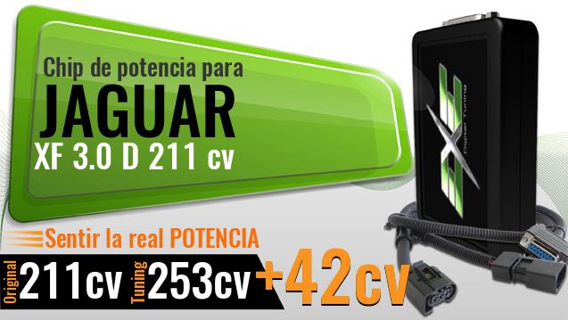 Chip de potencia Jaguar XF 3.0 D 211 cv