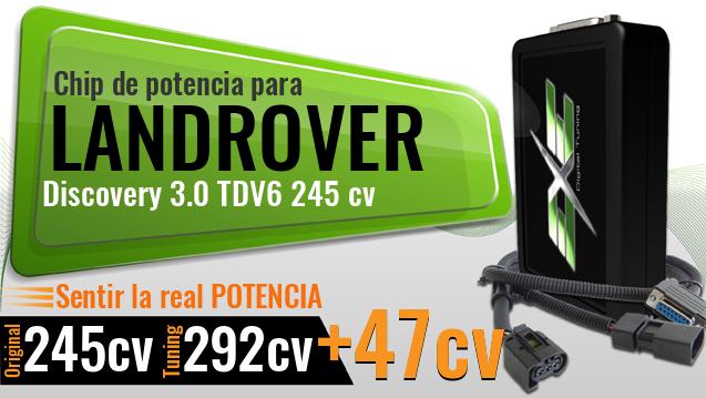 Chip de potencia Landrover Discovery 3.0 TDV6 245 cv