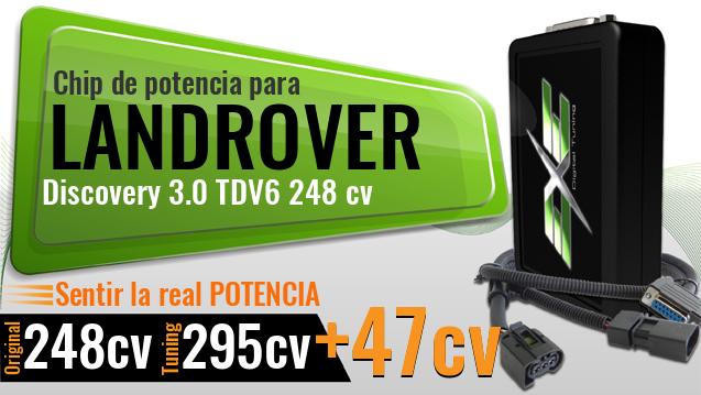 Chip de potencia Landrover Discovery 3.0 TDV6 248 cv