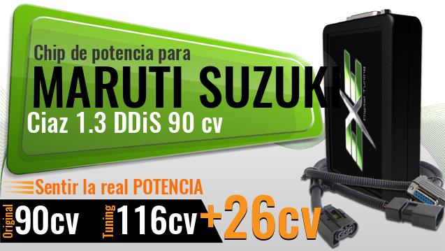 Chip de potencia Maruti Suzuki Ciaz 1.3 DDiS 90 cv