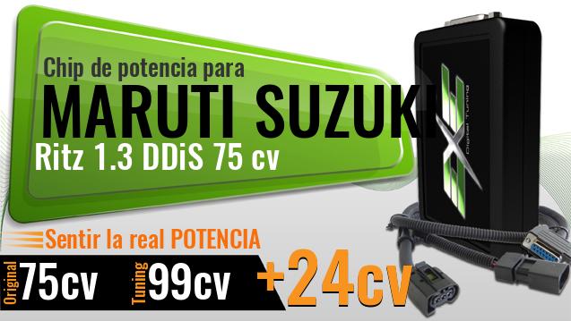 Chip de potencia Maruti Suzuki Ritz 1.3 DDiS 75 cv