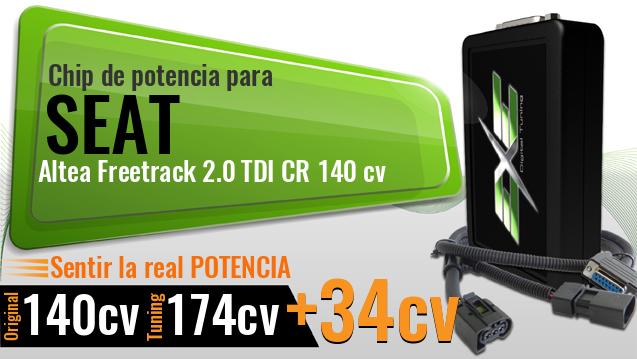 Chip de potencia Seat Altea Freetrack 2.0 TDI CR 140 cv Chip de potencia Seat Altea Freetrack 2.0 TDI CR 140 cv