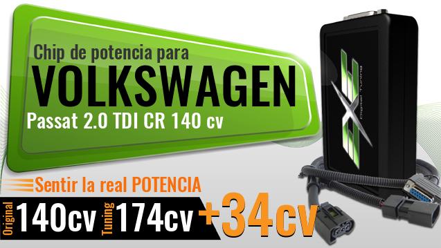 Chip de potencia Volkswagen Passat 2.0 TDI CR 140 cv