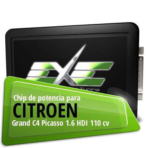 Chip de potencia Citroen Grand C4 Picasso 1.6 HDI 110 cv