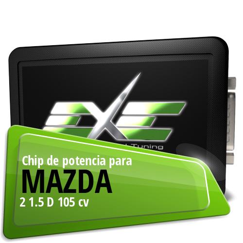 Chip de potencia Mazda 2 1.5 D 105 cv Chip de potencia Mazda 2 1.5 D 105 cv