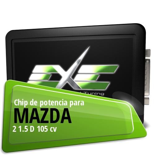 Chip de potencia Mazda 2 1.5 D 105 cv